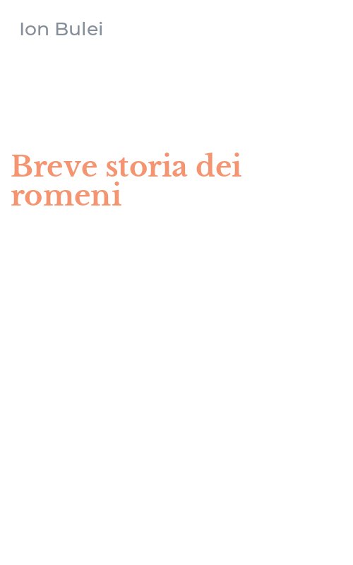 Breve storia dei romeni