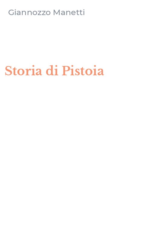 Storia di Pistoia