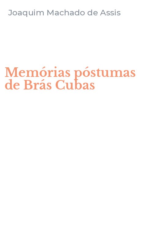 Memórias póstumas de Brás Cubas