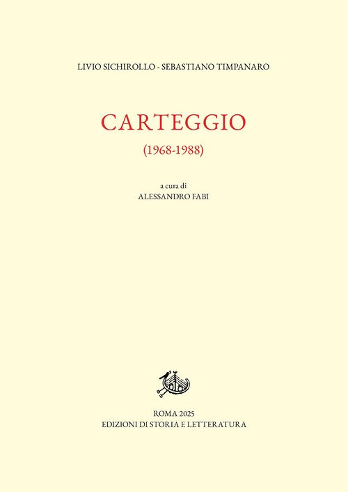 Carteggio 1968-1988