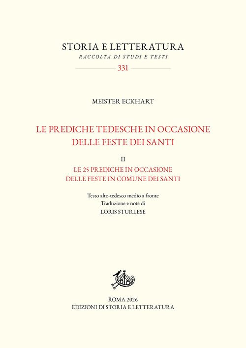 Le prediche tedesche in occasione delle feste dei santi