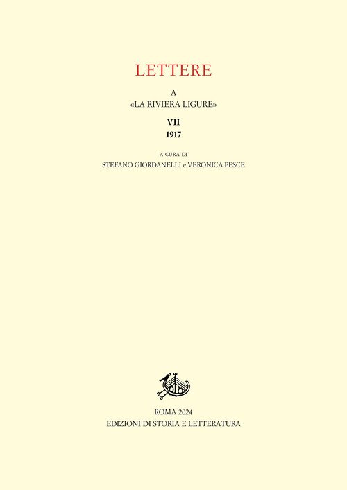 Lettere a «La Riviera Ligure»
