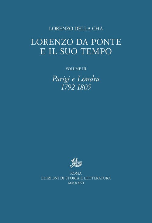 Lorenzo Da Ponte e il suo tempo