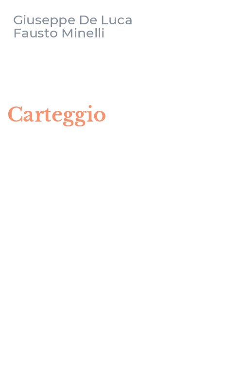 Carteggio