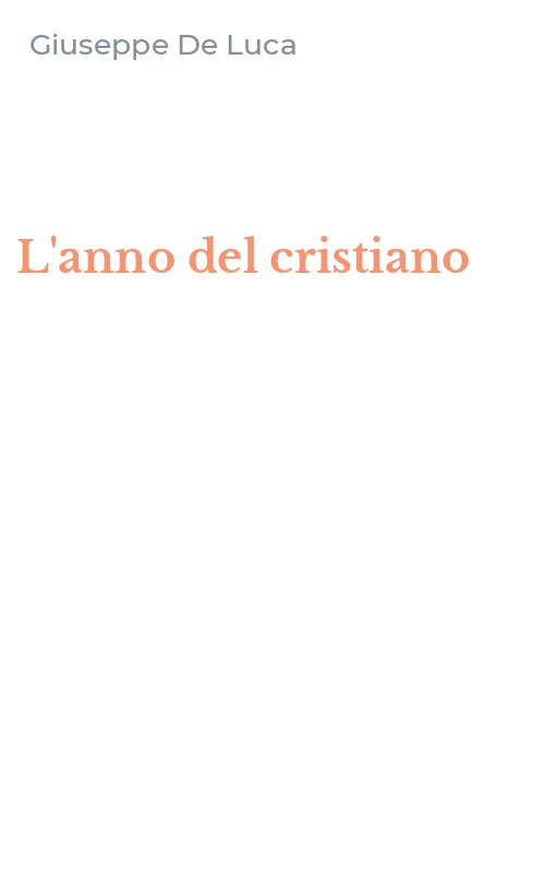 L'anno del cristiano