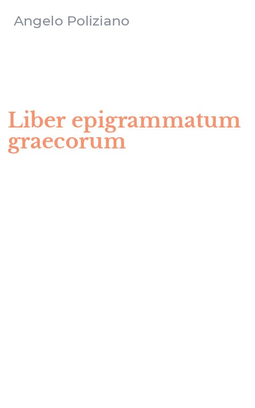 Liber epigrammatum graecorum