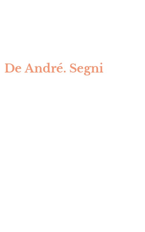 De André. Segni