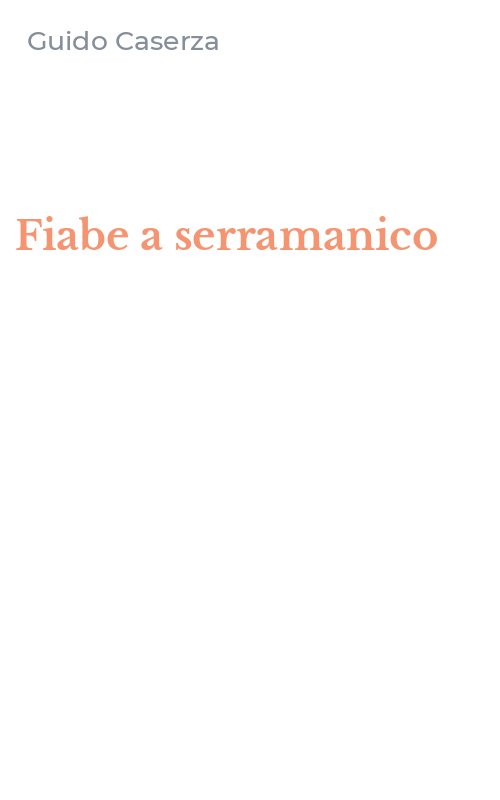 Fiabe a serramanico