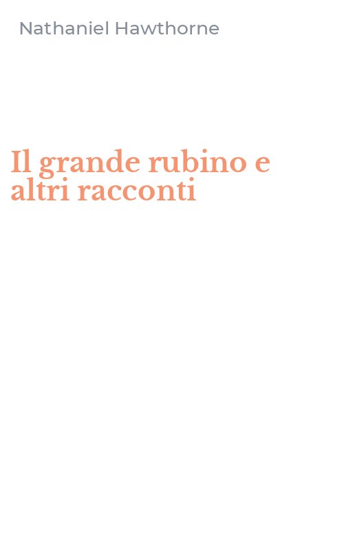 Il grande rubino e altri racconti