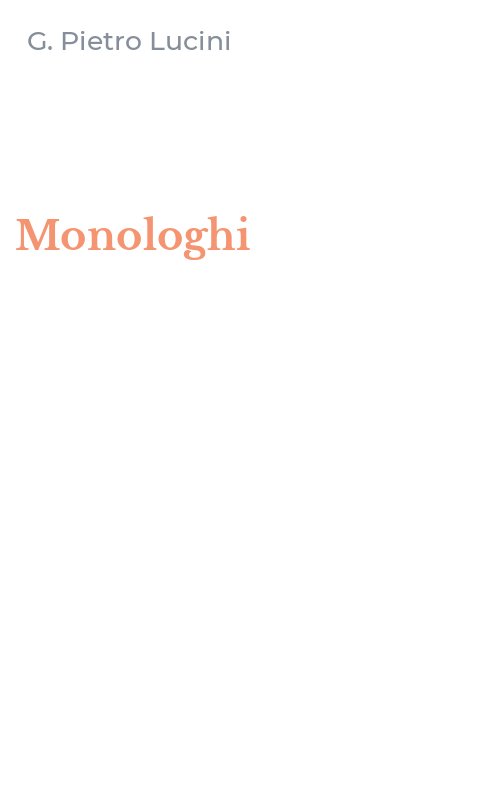 Monologhi