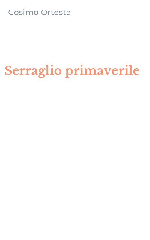 Serraglio primaverile