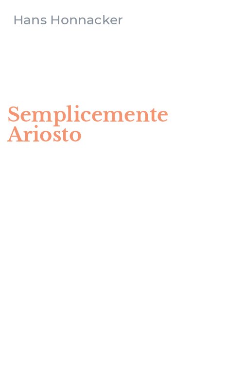 Semplicemente Ariosto