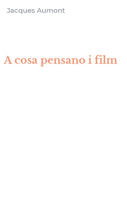 A cosa pensano i film