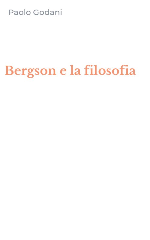 Bergson e la filosofia