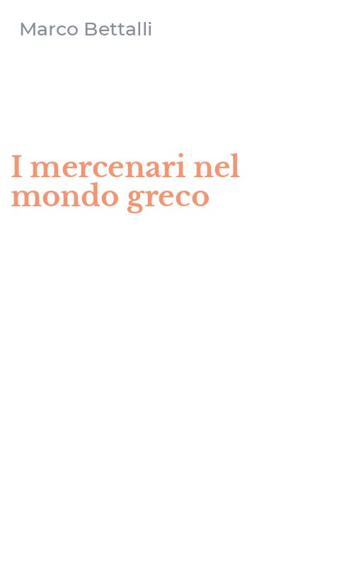 I mercenari nel mondo greco