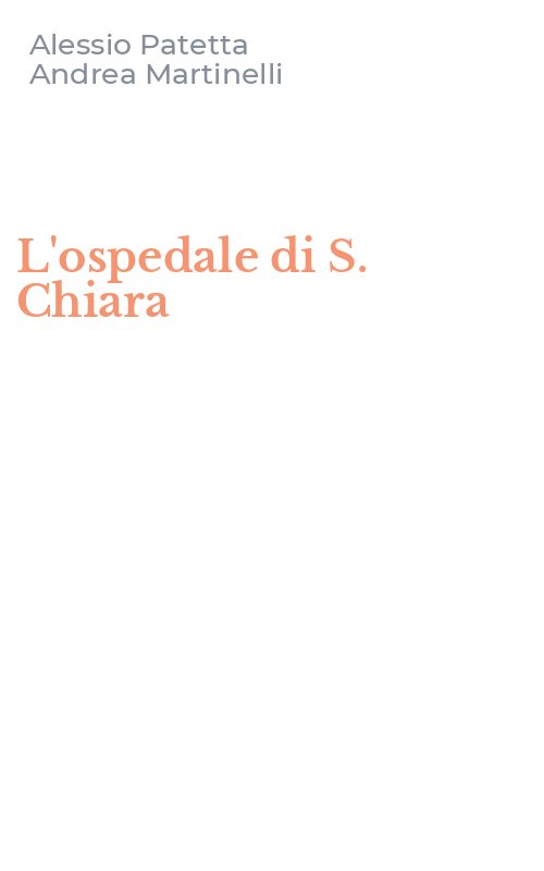 L'ospedale di S. Chiara