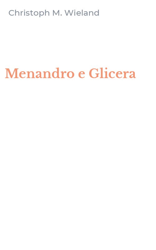 Menandro e Glicera