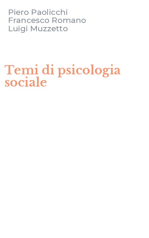 Temi di psicologia sociale