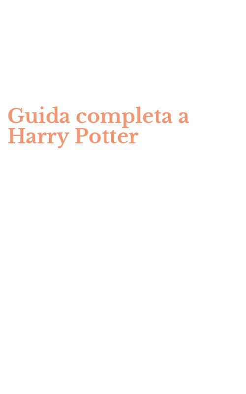 Guida completa a Harry Potter