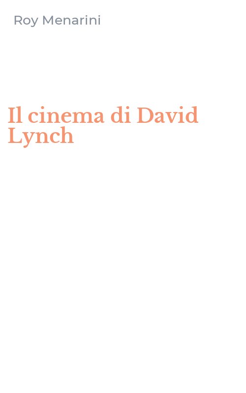 Il cinema di David Lynch