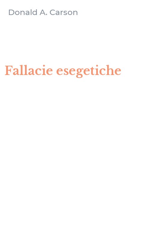 Fallacie esegetiche