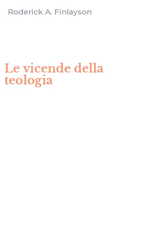 Le vicende della teologia