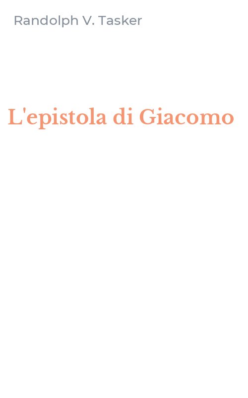 L'epistola di Giacomo