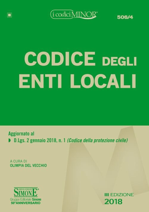 Codice degli enti locali. Ediz. minor