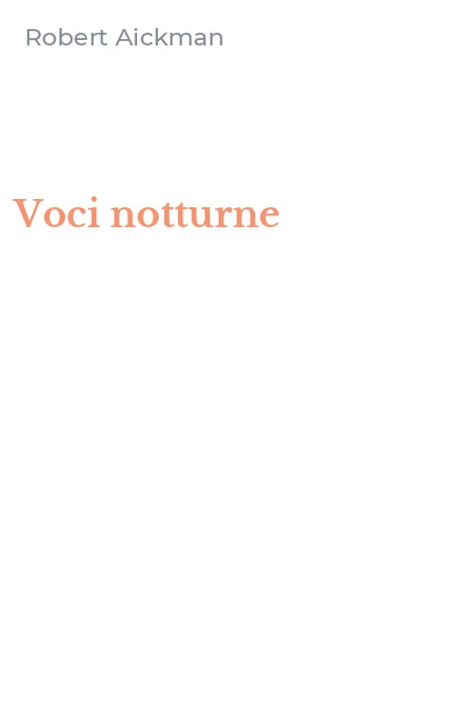 Voci notturne