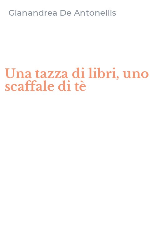 Una tazza di libri, uno scaffale di tè