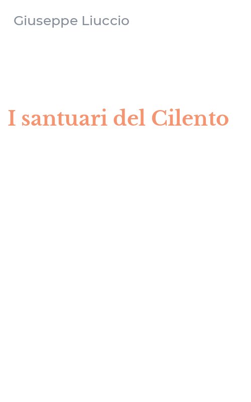 I santuari del Cilento