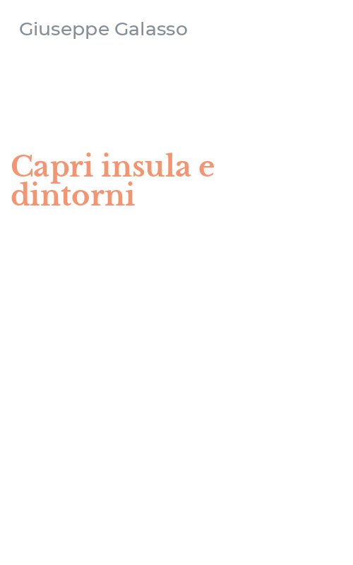 Capri insula e dintorni