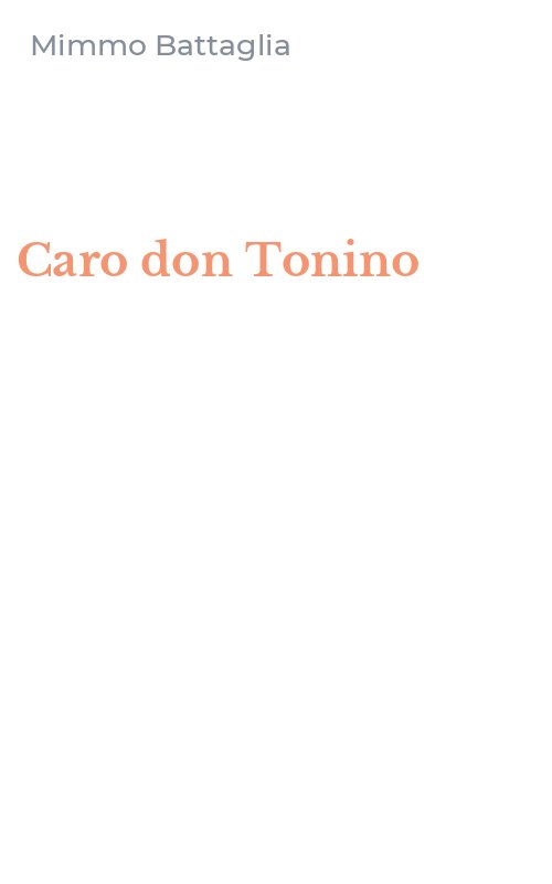 Caro don Tonino