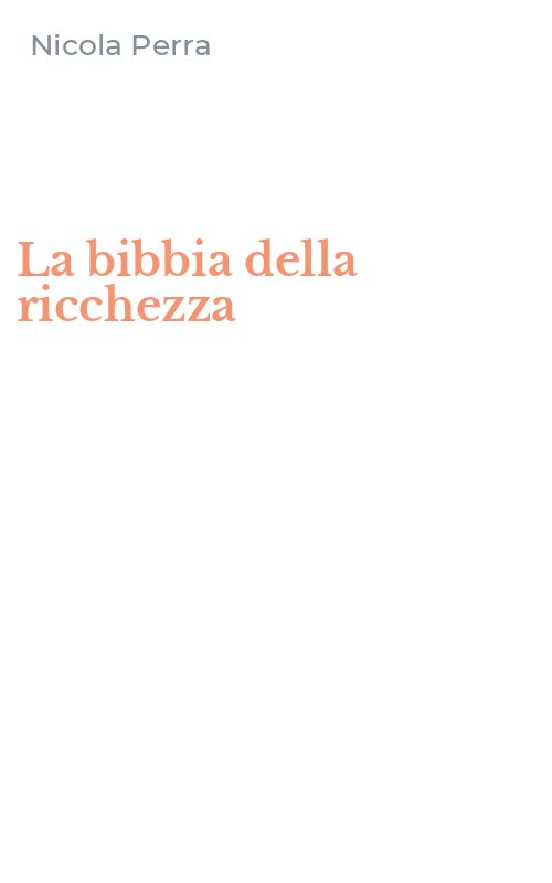 La bibbia della ricchezza