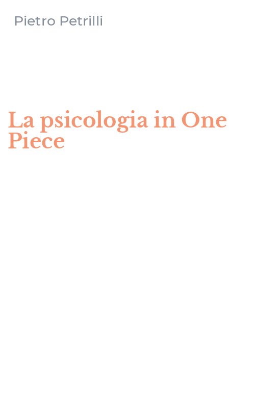 La psicologia in One Piece