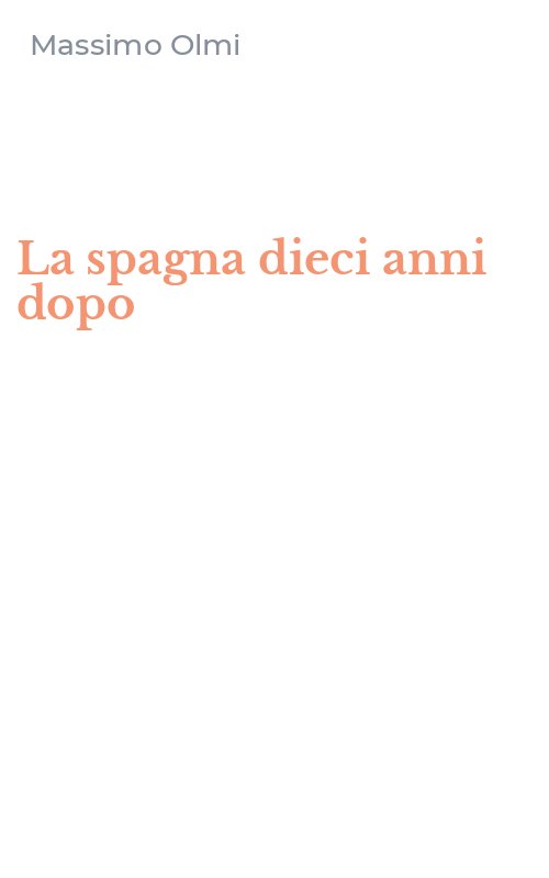 La spagna dieci anni dopo
