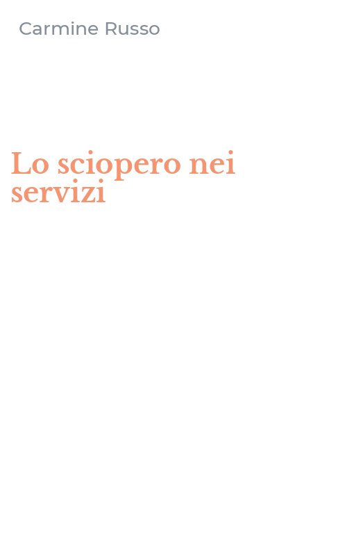 Lo sciopero nei servizi