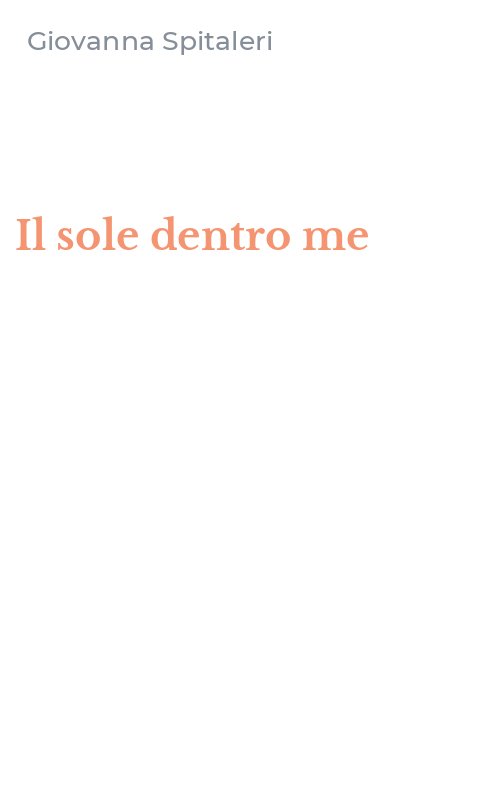 Il sole dentro me
