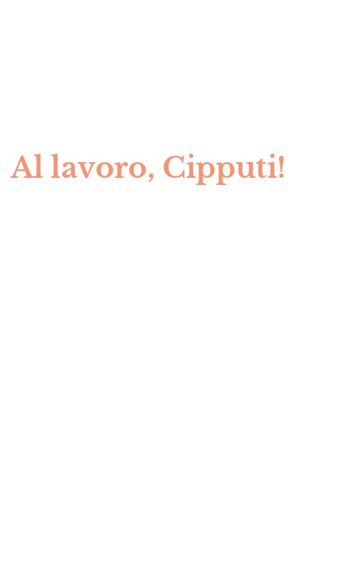Al lavoro, Cipputi!
