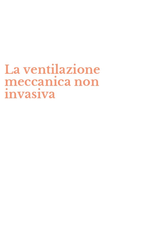 La ventilazione meccanica non invasiva