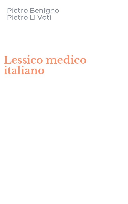 Lessico medico italiano