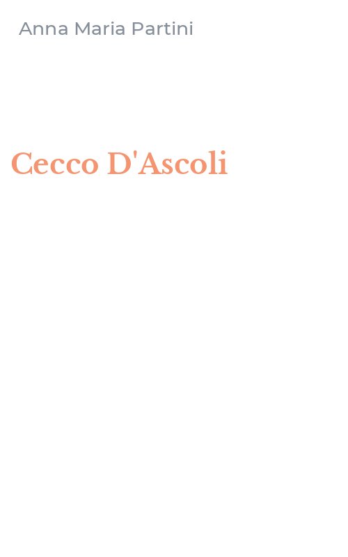 Cecco D'Ascoli