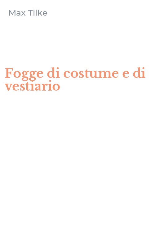 Fogge di costume e di vestiario