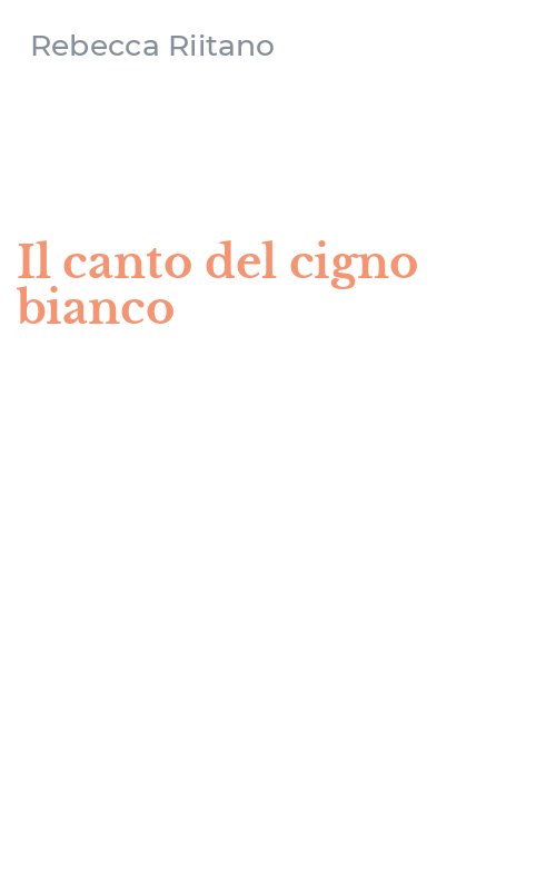Il canto del cigno bianco