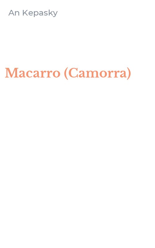 Macarro (Camorra)