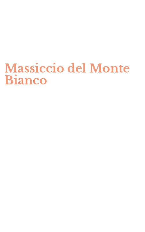Massiccio del Monte Bianco
