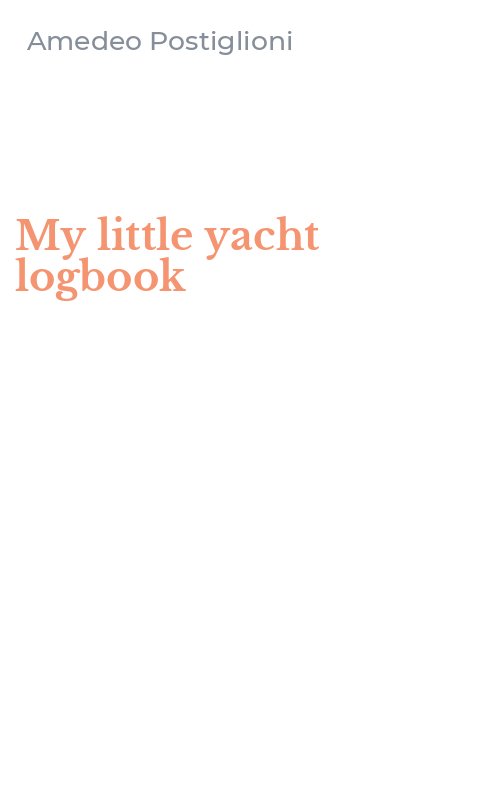 My little yacht logbook