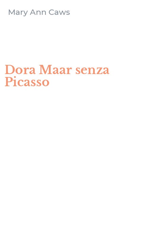 Dora Maar senza Picasso