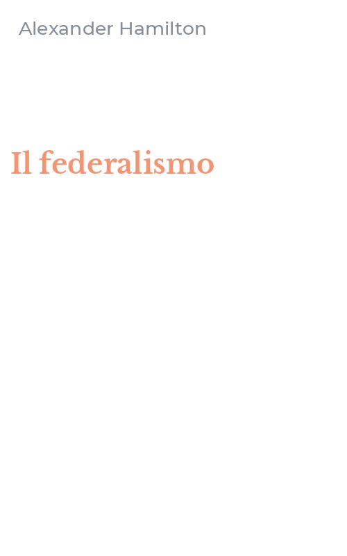 Il federalismo