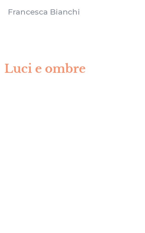 Luci e ombre